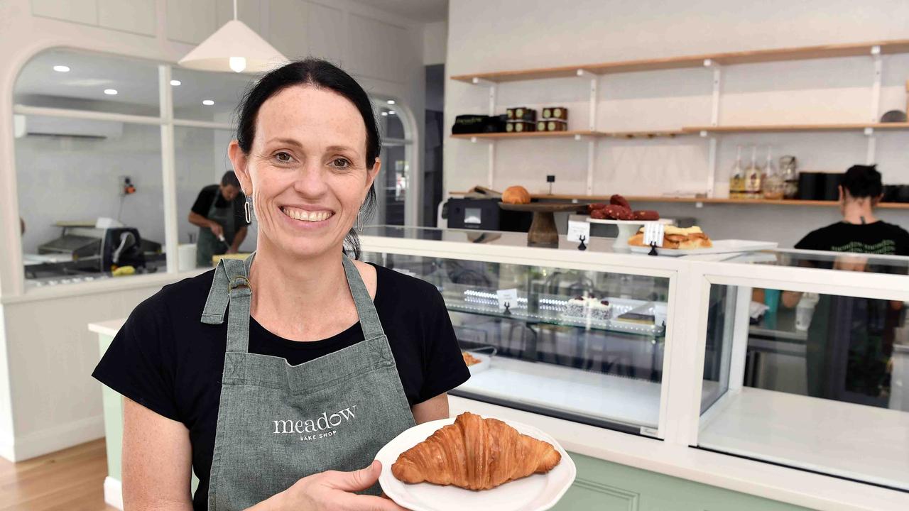 Melody and Jamie Flood have opened Meadow Bake Shop in Yandina. Picture: Patrick Woods.