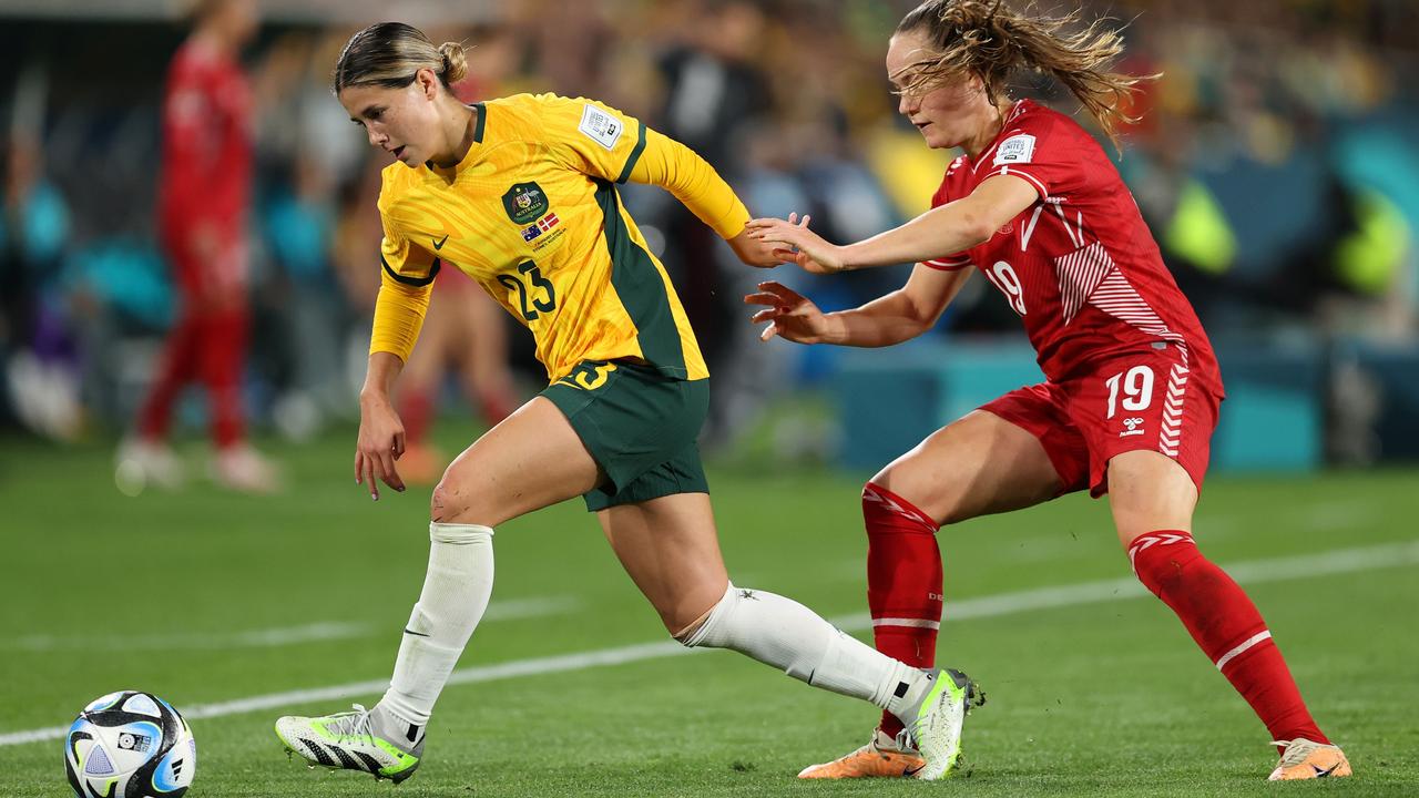 Matildas star Kyra Cooney-Cross has signed on with Arsenal. Picture: Getty Images