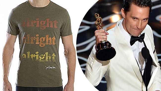 If you want to be as cool as McConaughey ... get one of these T-shirts.