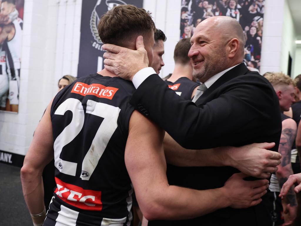 The Collingwood CEO is confident in his recruiting team. Picture: Getty Images