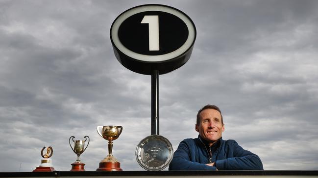 Damien Oliver will be the face of The Archer slot race in Rockhampton. Picture: David Caird.