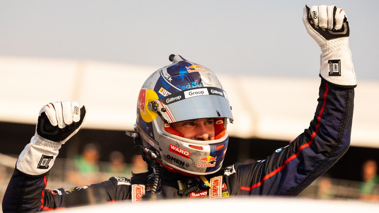 Shane van Gisbergen claimed his eighth victory of the year in Darwin after back to back wins on Sunday. Photo: Getty Images