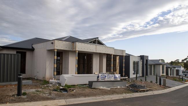 Four of Felmeri Group's O'Halloran Hill dwellings remain unoccupied. Picture: Mark Brake