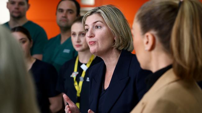 Queensland Health Minister Shannon Fentiman says she is proud of the Miles Government’s record in breaking down barriers to healthcare for Queenslanders. Picture David Clark