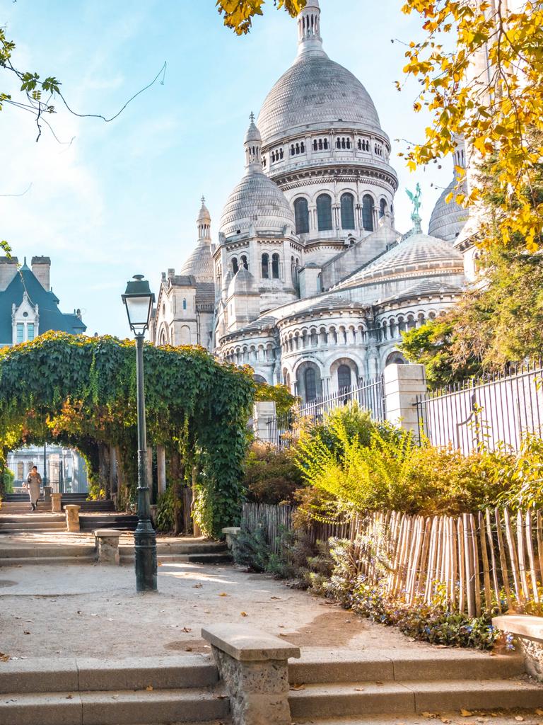 The tall monument of Sacre Coeur from every angle is a treat. Picture: Getty Images