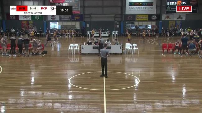 REPLAY: Queensland Basketball U16 State Championships - Girls - Brisbane Capitals Bronze v RedCity Pride