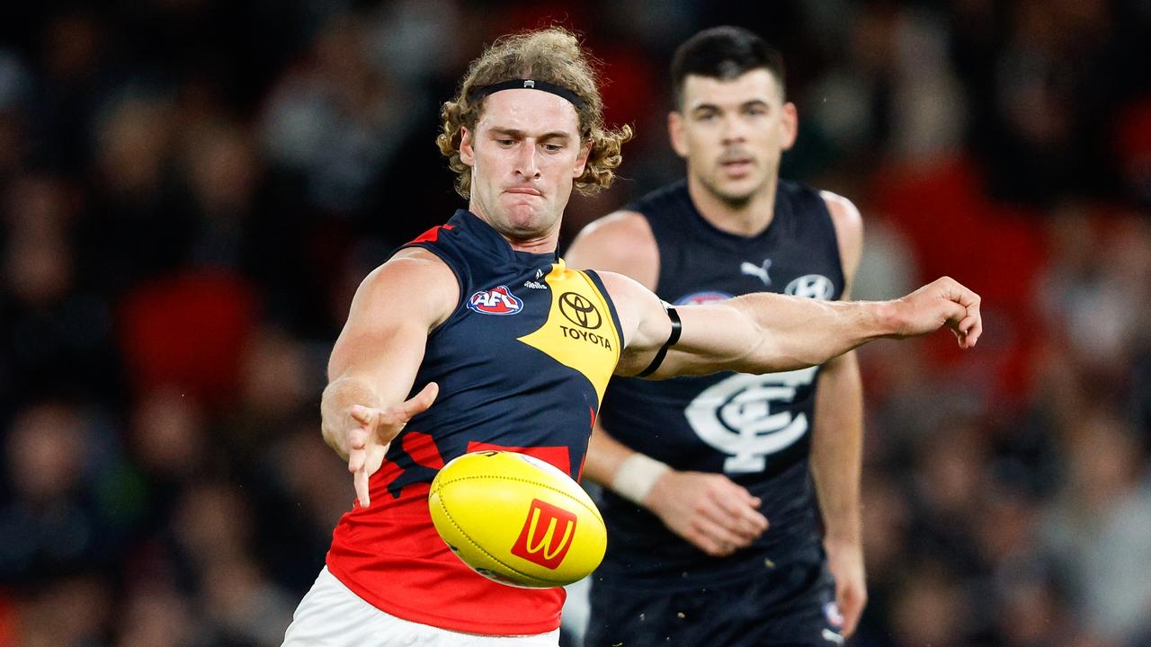 Sam Berry kicked the matchwinner. (Photo by Dylan Burns/AFL Photos via Getty Images)