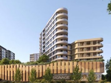 Artist impressions of the $184m development. Picture: Plus Architecture