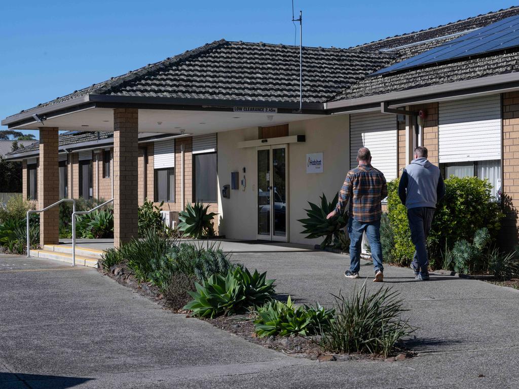 People come from all across Australia to attend Habitat Therapeutics where they get help for their drug and alcohol addictions. Picture: Brad Fleet