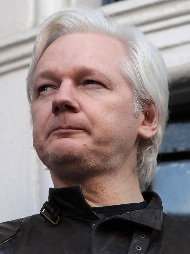 Julian Assange spent years in the Ecuadorean Embassy in London before being jailed. Picture : Jack Taylor/Getty Images)