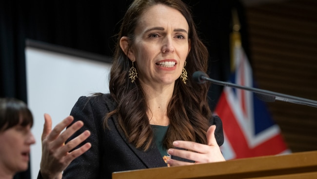 Prime Minister Jacinda Ardern said New Zealand will not change its nuclear-free stance despite the AUKUS pact. Picture: Mark Mitchell - Pool/Getty Images