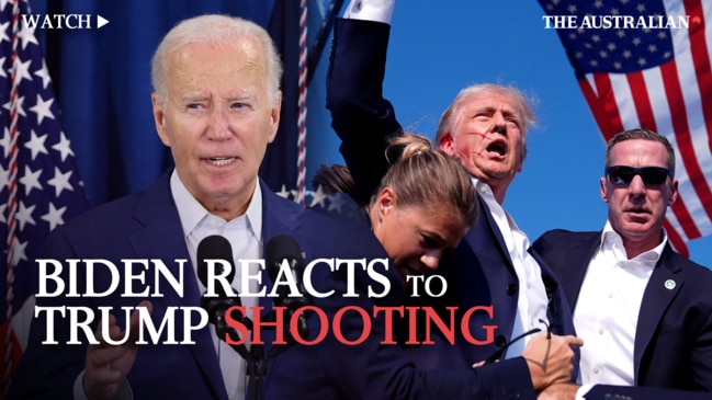 President Biden reacts to Trump shooting