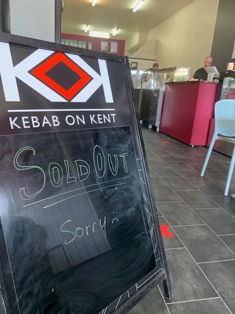 Maryborough's new kebab shop Kebabs on Kent.