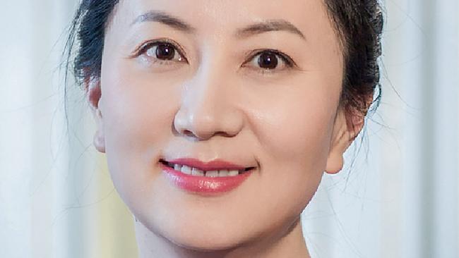 Huawei’s chief financial officer Meng Wanzhou. Picture: AFP 