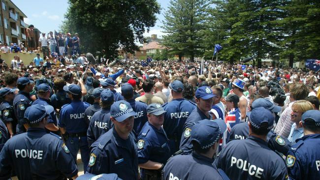 People of middle eastern appearance were bashed and chased by gangs of thousands durring the Cronulla riots of 2005.