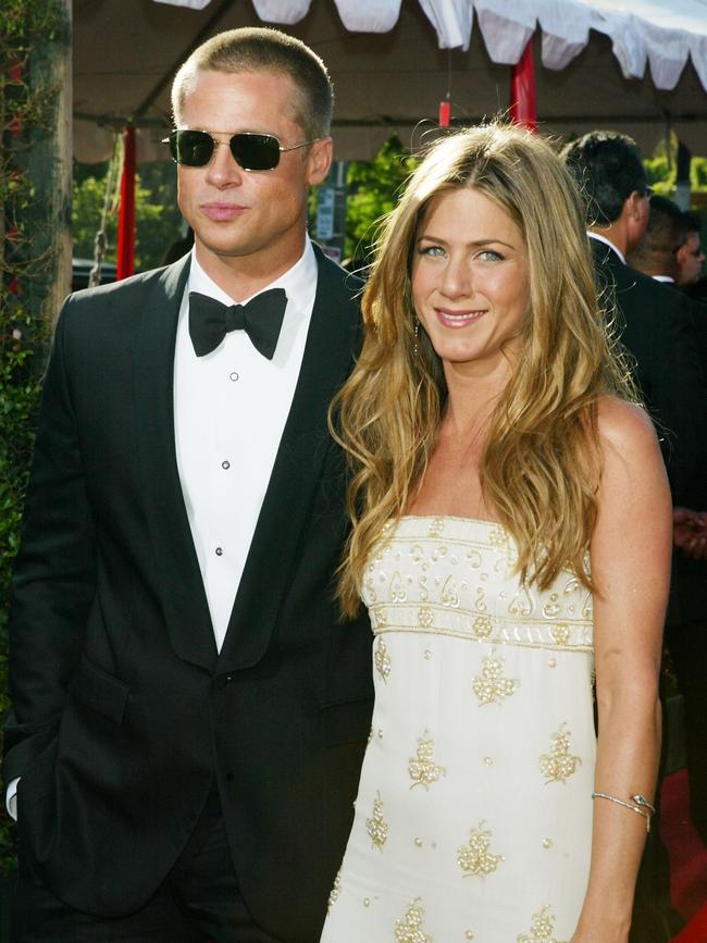 Pitt and Aniston were married from 2000-2005. Picture: Kevin Winter/Getty Images