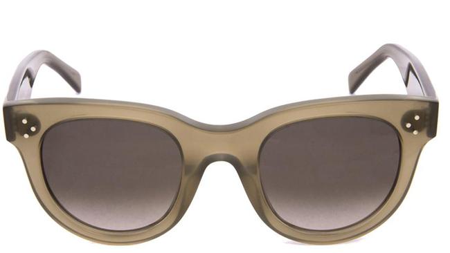 Celine round framed acetate sunglasses, RRP $321 Stockist: <a href="http://www.matchesfashion.com">matchesfashion.com</a>