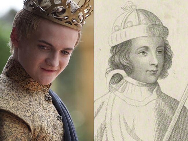 Joffrey could be modelled on Margaret of Anjou’s son.