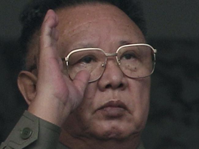 FILE - In this Oct. 10, 2010 file photo, North Korean leader Kim Jong Il salutes soldiers while watching a massive military parade marking the 65th anniversary of the communist nation's ruling Workers' Party in Pyongyang, North Korea. Korean state television on Monday, Dec. 19, 2011 announced that Kim Jong Il, North Korea's mercurial and enigmatic leader, has died. He was 69. (AP Photo/Vincent Yu, File)