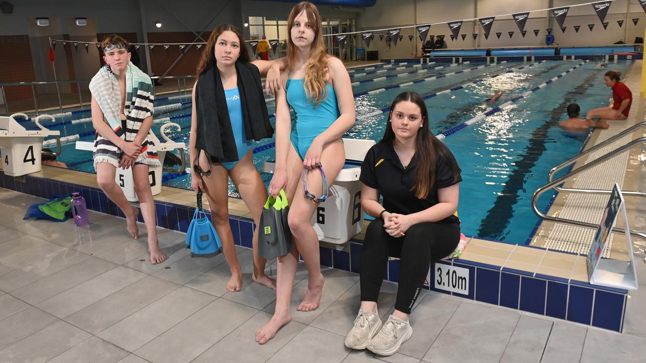 Payneham swimming club members have been forced to leave for rival clubs after their local pool was closed to facilitate a $60m redevelopment. Picture: Keryn Stevens