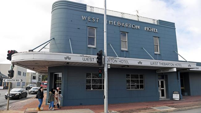 The West Thebarton hotel could be demolished for the South Rd tunnels. Picture: Tom Huntley