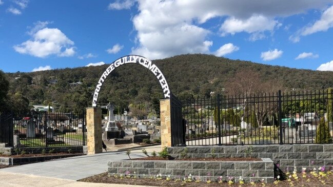 Ferntree Gully Cemetery. Picture: Contek