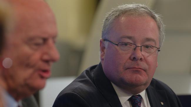 Australian Strategic Policy Institute executive director Peter Jennings at the National Press Club in Canberra. Picture Gary Ramage