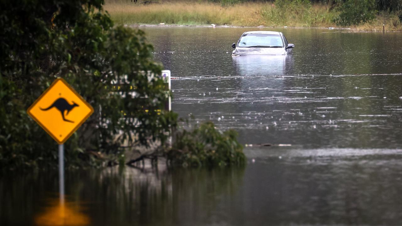 Insurance claims are pouring in as floodwaters continue to rise. Picture: David Gray/Getty Images
