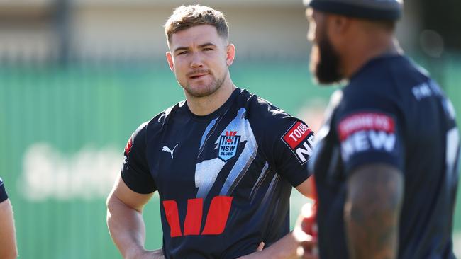 Raiders coach Ricky Stuart has warned Hudson Young not to go down in Origin folklore for the wrong reasons. Picture: Getty Images.