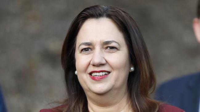 Queensland Premier Annastacia Palaszczuk in Brisbane on Monday. Picture: Josh Woning