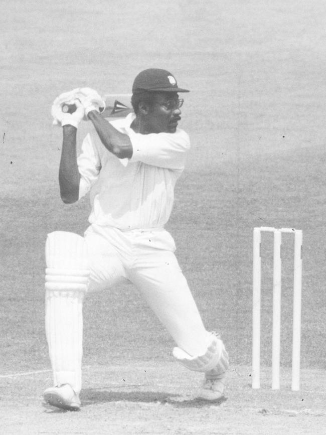 Clive Lloyd puts one away in the 1975 final.