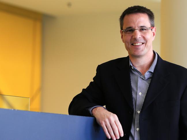 GCB PICTURE G8 Education managing director Gary Carroll pictured at the Mantra on View hotel in Surfers Paradise for the AGM on April 17, 2019. Photo: Scott Powick