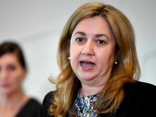 BRISBANE, AUSTRALIA - NewsWire Photos SEPTEMBER 16, 2022:  Premier Annastacia Palaszczuk at a press conferrance for the urgent Housing Roundtable to address affordable housing challenges ahead of next monthâs broader Housing Summit.Picture: NCA NewsWire / John Gass