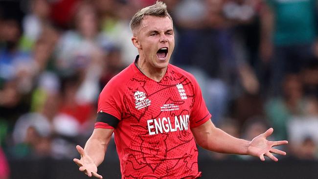 Sam Curran was a worthy winner as player of the final. Picture: AFP