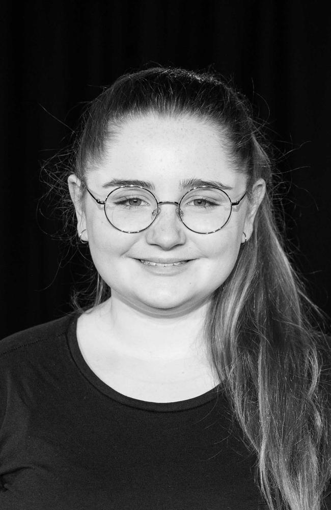 Pippa Ellis from Queensland Academies Creative Industries The Addams Family musical cast.