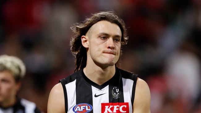 Darcy Moore says he will be fit for round 1. Picture: Getty Images