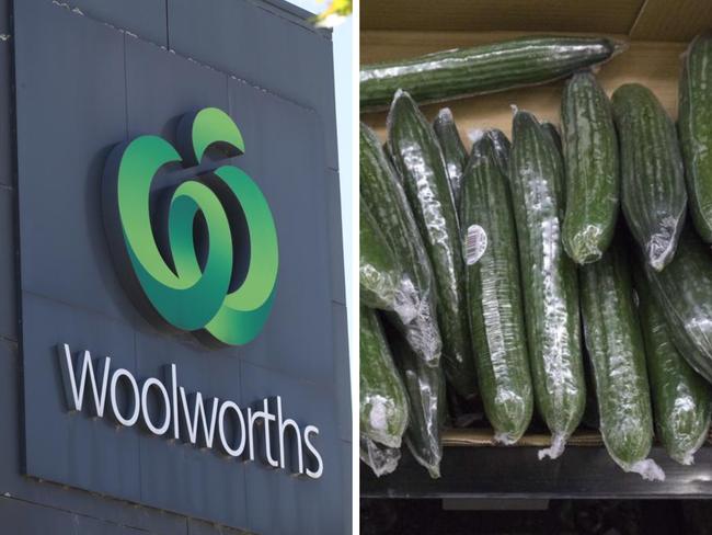 Woolworths has responded to criticism of its ongoing plastic-wrapping of continental cucumbers and other fresh produce.