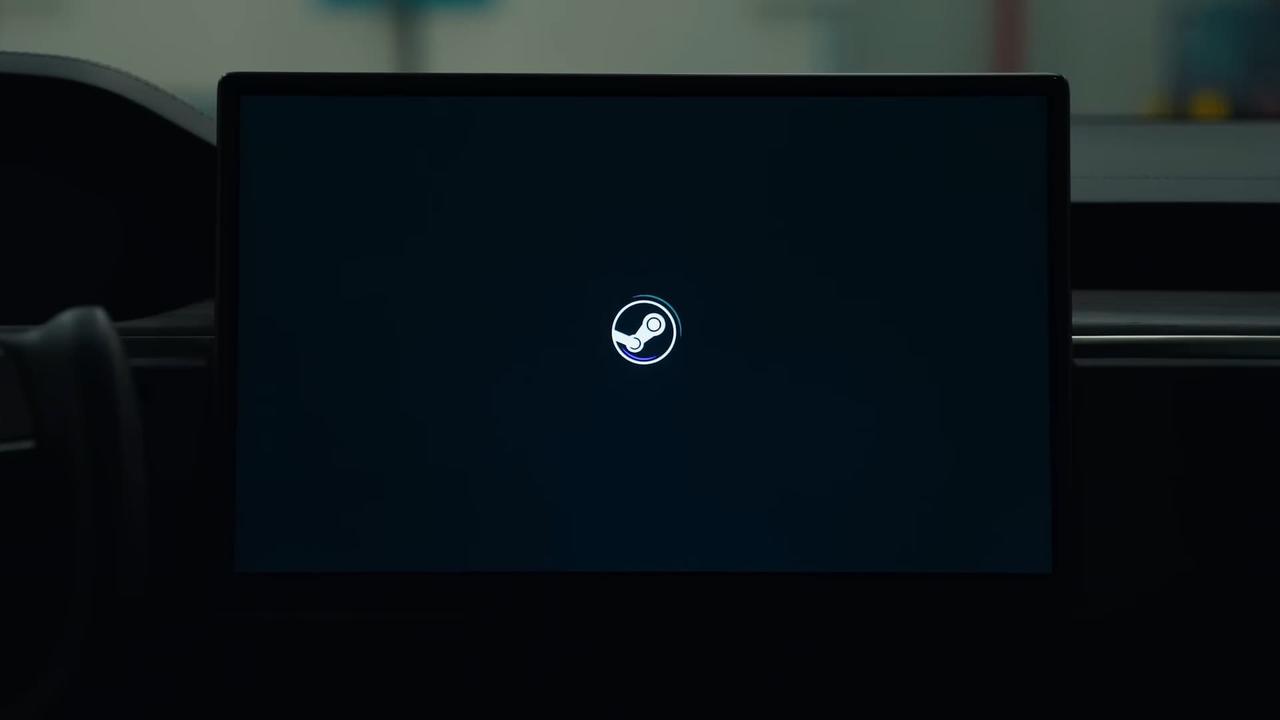 Tesla vehicles will be able to play any game that is verified for use on a Steam Deck. Picture: Tesla
