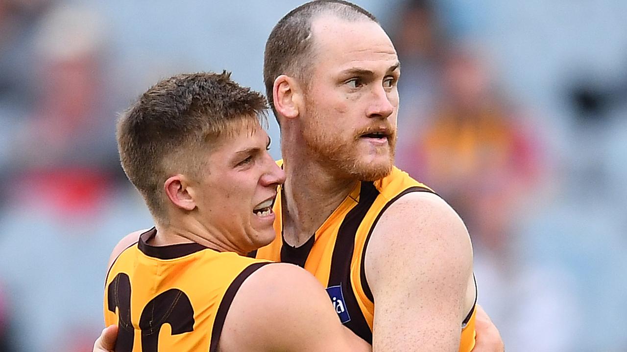 Jarryd Roughead deserves credit for his leadership. Picture: Getty Images 