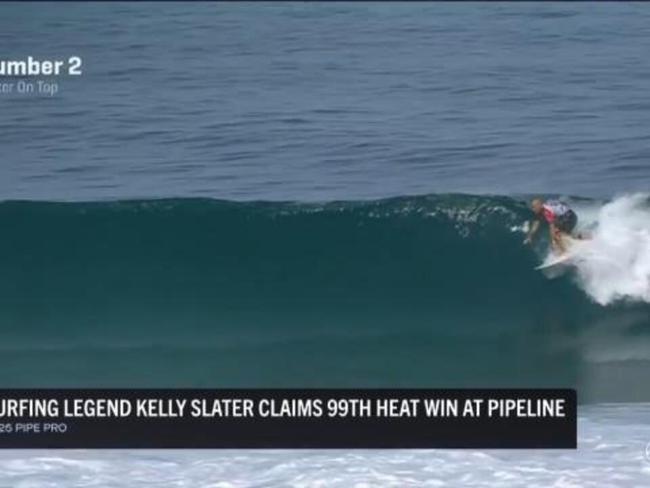 Slater claims 99th heat win at Pipeline!