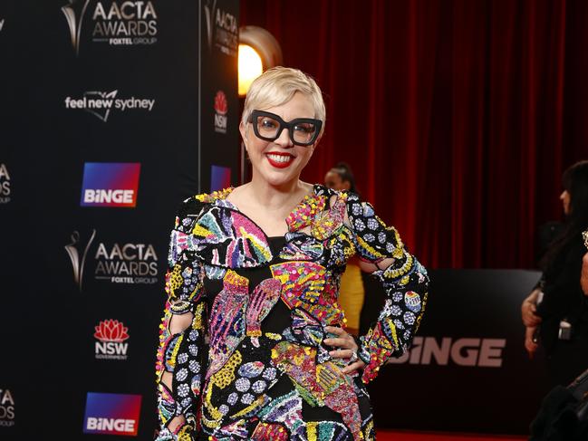 Catherine Martin at the 2022 AACTA Awards. Picture: Richard Dobson