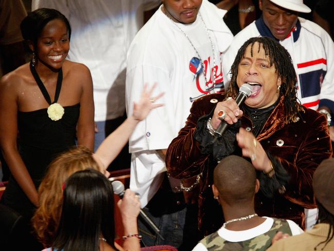 Rick James performs at the 2004 Black Entertainment Awards.