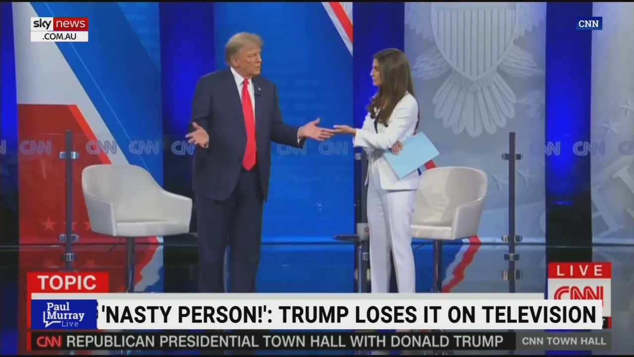 ‘Lefties have gone nuts’: Donald Trump appears on CNN interview