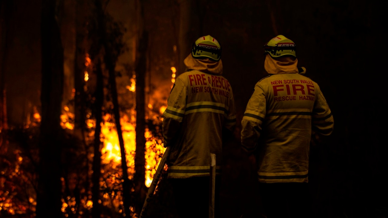 More than 100 fires rage in NSW ‘like a war zone’