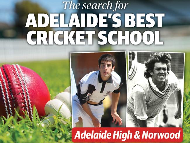 The search for Adelaide's best cricket school: Adelaide High and Norwood High