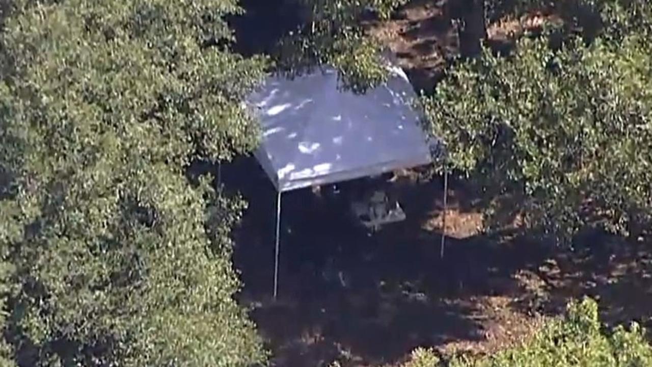 Possible human remains and items of interest have been found in Myakkahatchee Creek Environmental Park where the search of Gabby Petito murder suspect Brian Laundrie is being conducted. Picture: Supplied