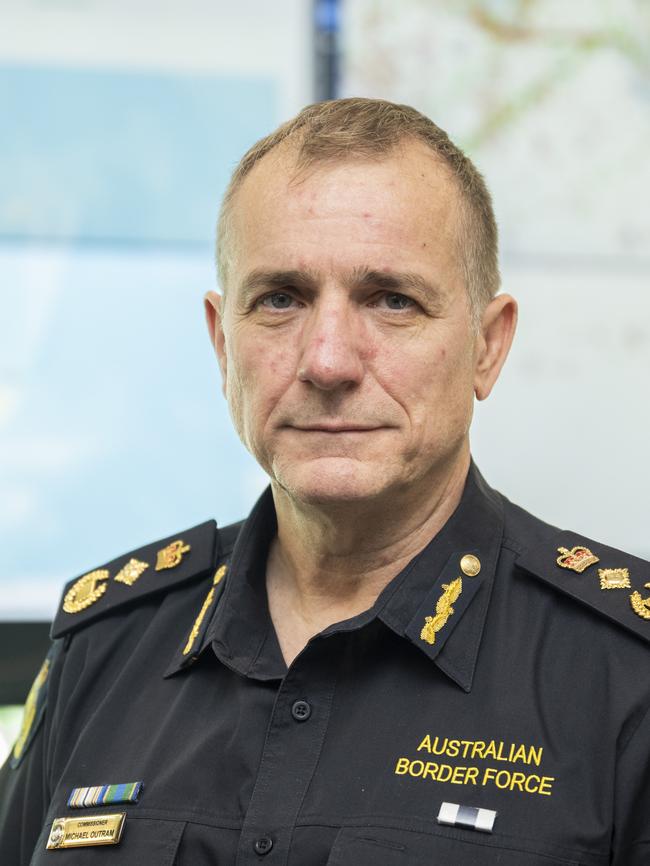 Commissioner of the Australian Border Force Michael Outram. Picture: NCA NewsWire