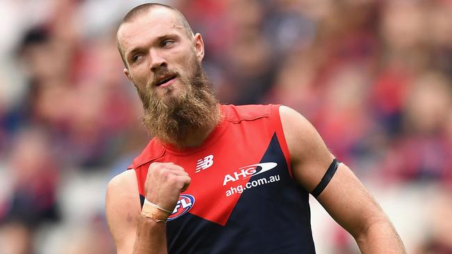 Max Gawn’s famous beard could look a little bit different next time we see him on the park. (Photo by Quinn Rooney/Getty Images)