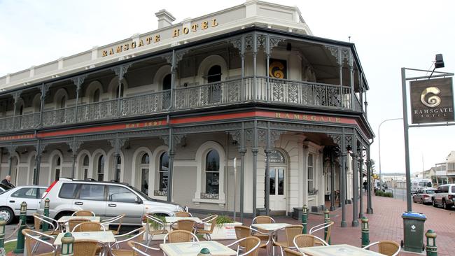 The Ramsgate Hotel at Henley Beach.