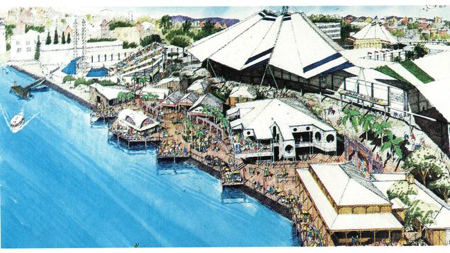 Original plans for Expo 88.